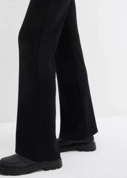 bonprix Pantalon de grossesse en jersey milano, jambes légèrement évasées|Femme Femme Enceinte