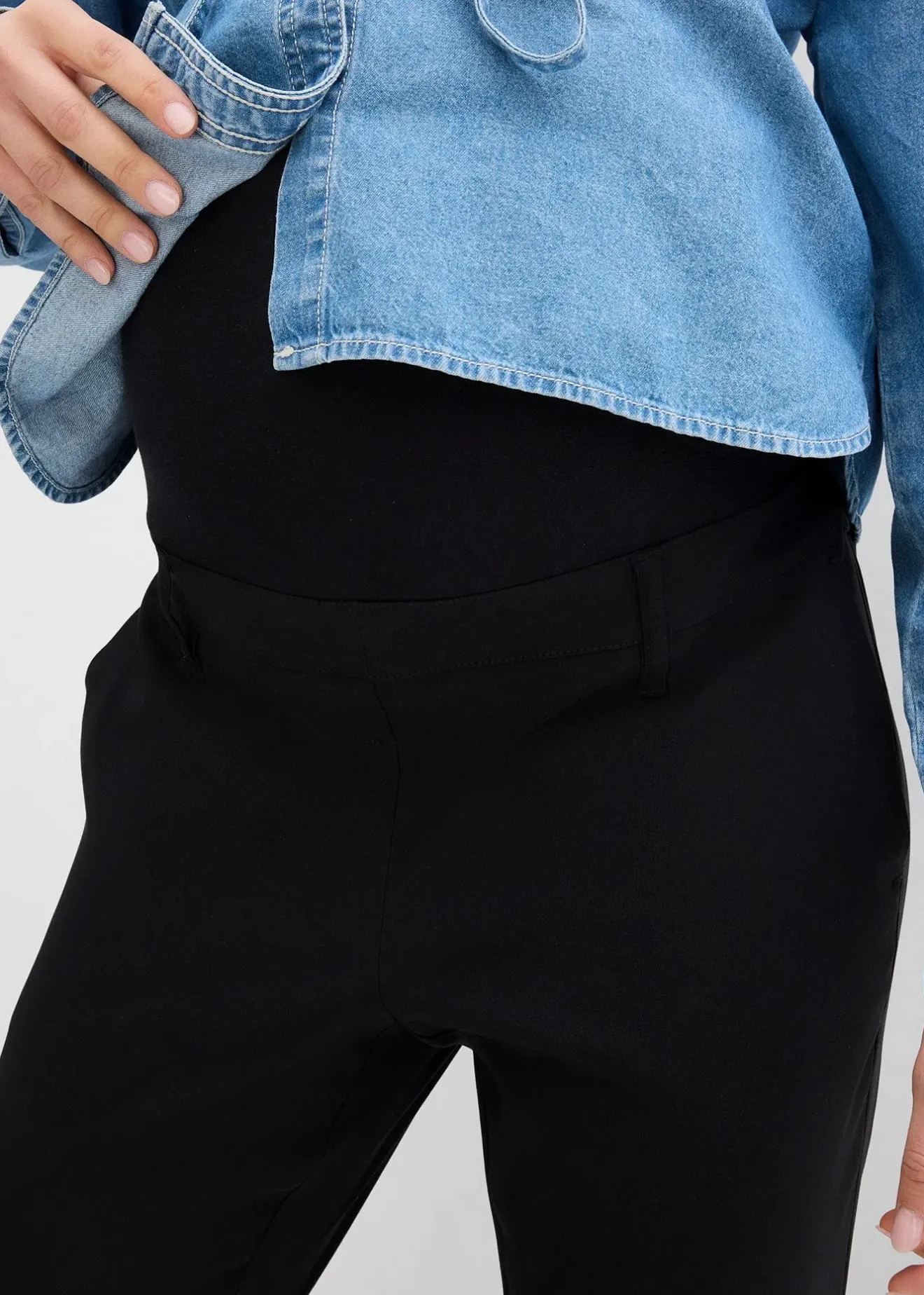 Femme bonprix Femme Enceinte|Pantalon de grossesse extensible avec jambes fuselées