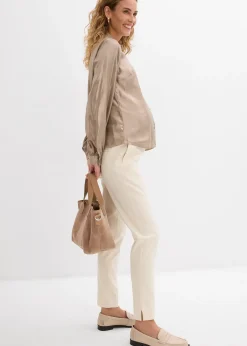 bonprix Pantalon de grossesse extensible avec jambes fuselées|Femme Femme Enceinte