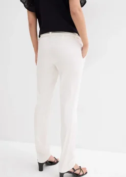bonprix Pantalon de grossesse élégant avec jambe droite|Femme Femme Enceinte