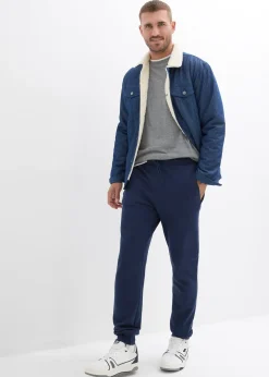 bonprix Pantalon de jogging 100% coton, Regular|Homme Vêtements De Sport|Sweats