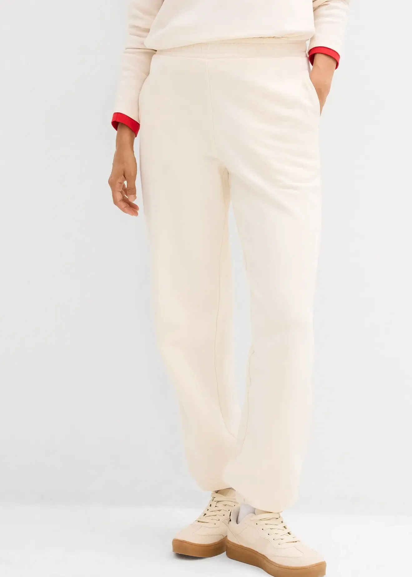 bonprix Pantalon de jogging 100% coton|Femme Sweats|Pantalons