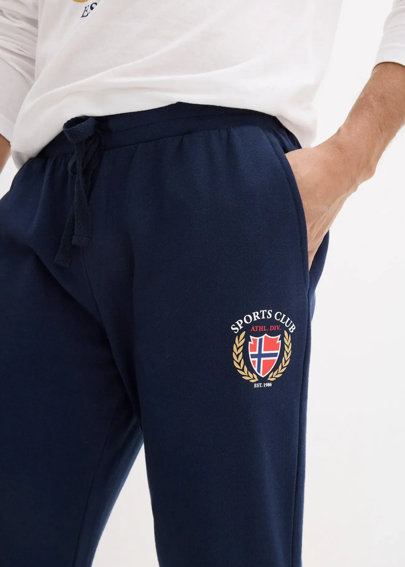 Homme bonprix Sweats|Pantalons|Pantalon de jogging 100% coton