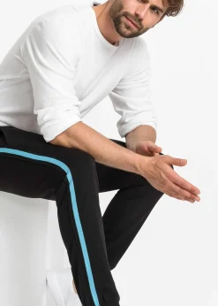 Homme bonprix Vêtements De Sport|Sweats|Pantalon de jogging à détails contrastants