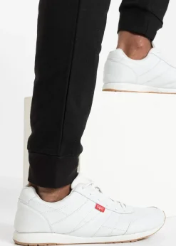 bonprix Pantalon de jogging à détails contrastants, 100% coton|Homme Vêtements De Sport|Sweats
