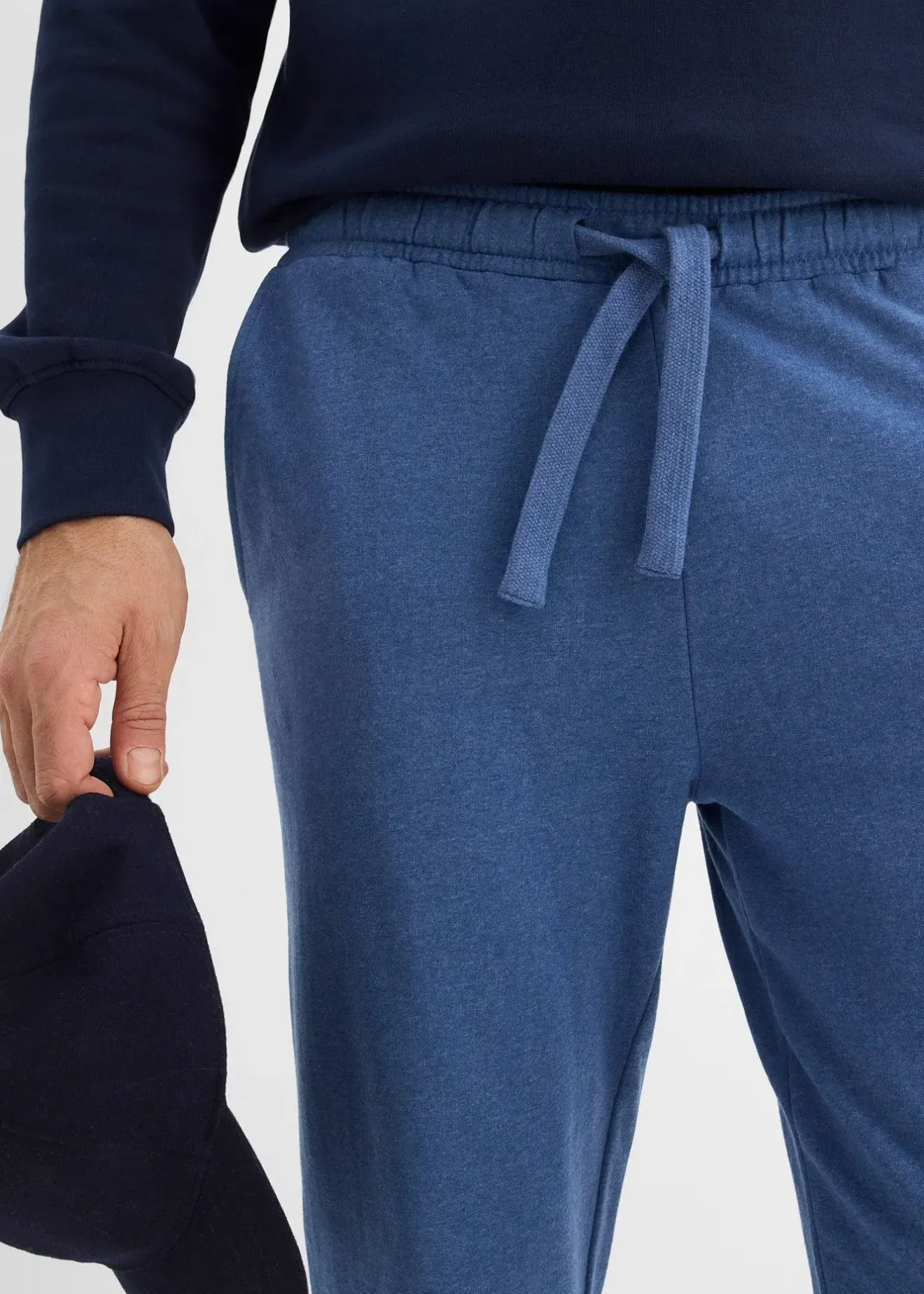 bonprix Pantalon de jogging à jambes droites, intérieur gratté doux|Homme Vêtements De Sport|Sweats