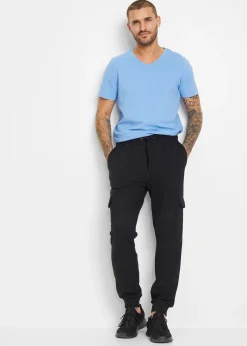 bonprix Pantalon de jogging à poches cargo|Homme Vêtements De Sport|Pantalons