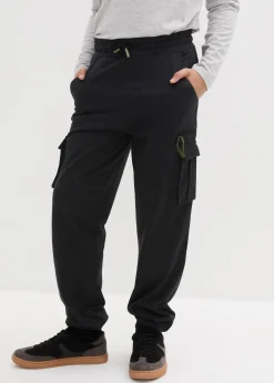 bonprix Pantalon de jogging à poches cargo en coton mélangé|Enfant Vêtements Enfant|Garçons 9-16 Ans·Pantalons