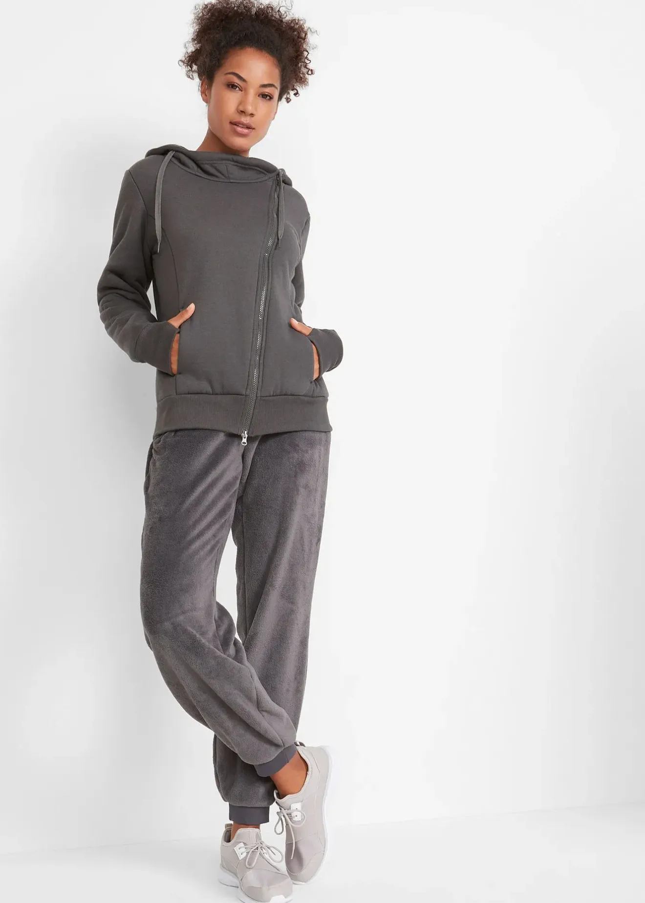 Femme bonprix Sweats|Pantalons|Pantalon de jogging à taille élastiquée