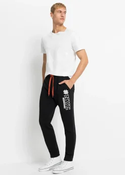 bonprix Pantalon de jogging avec polyester recyclé|Homme Vêtements De Sport|Pantalons