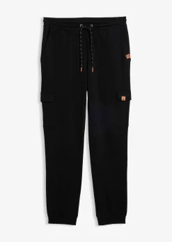 bonprix Pantalon de jogging cargo 100% coton|Homme Vêtements De Sport|Sweats