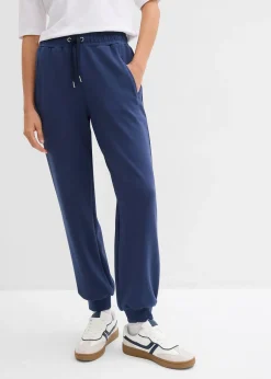 bonprix Pantalon de jogging doux en matière néoprène|Femme Basiques|Sweats