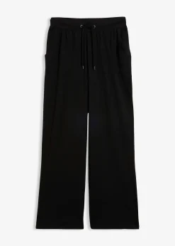 Femme bonprix Sweats|Pantalons|Pantalon de jogging en coton extensible