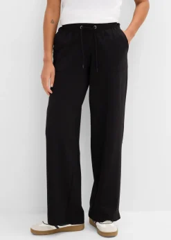 Femme bonprix Sweats|Pantalons|Pantalon de jogging en coton extensible