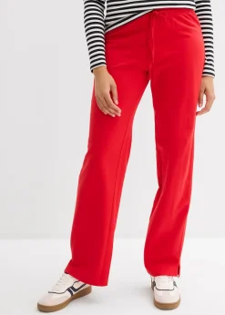 Femme bonprix Basiques|Sweats|Pantalon de jogging large 100% coton