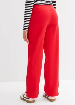 Femme bonprix Basiques|Sweats|Pantalon de jogging large 100% coton