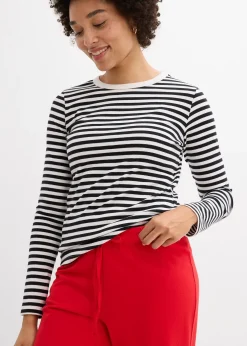 Femme bonprix Basiques|Sweats|Pantalon de jogging large 100% coton