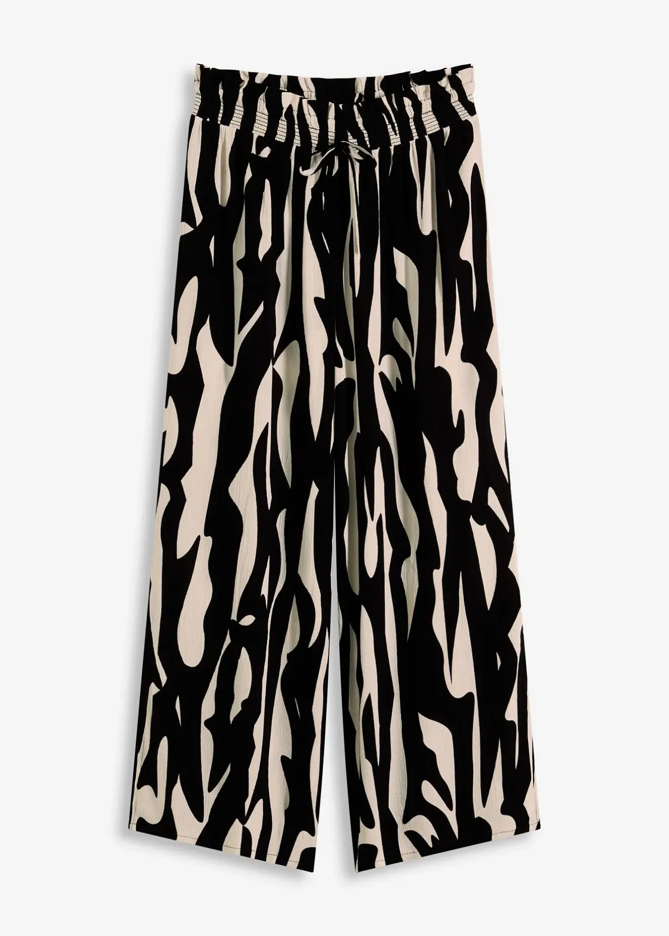 bonprix Pantalon de plage en viscose fluide|Femme Vêtements De Plage|Pantalons