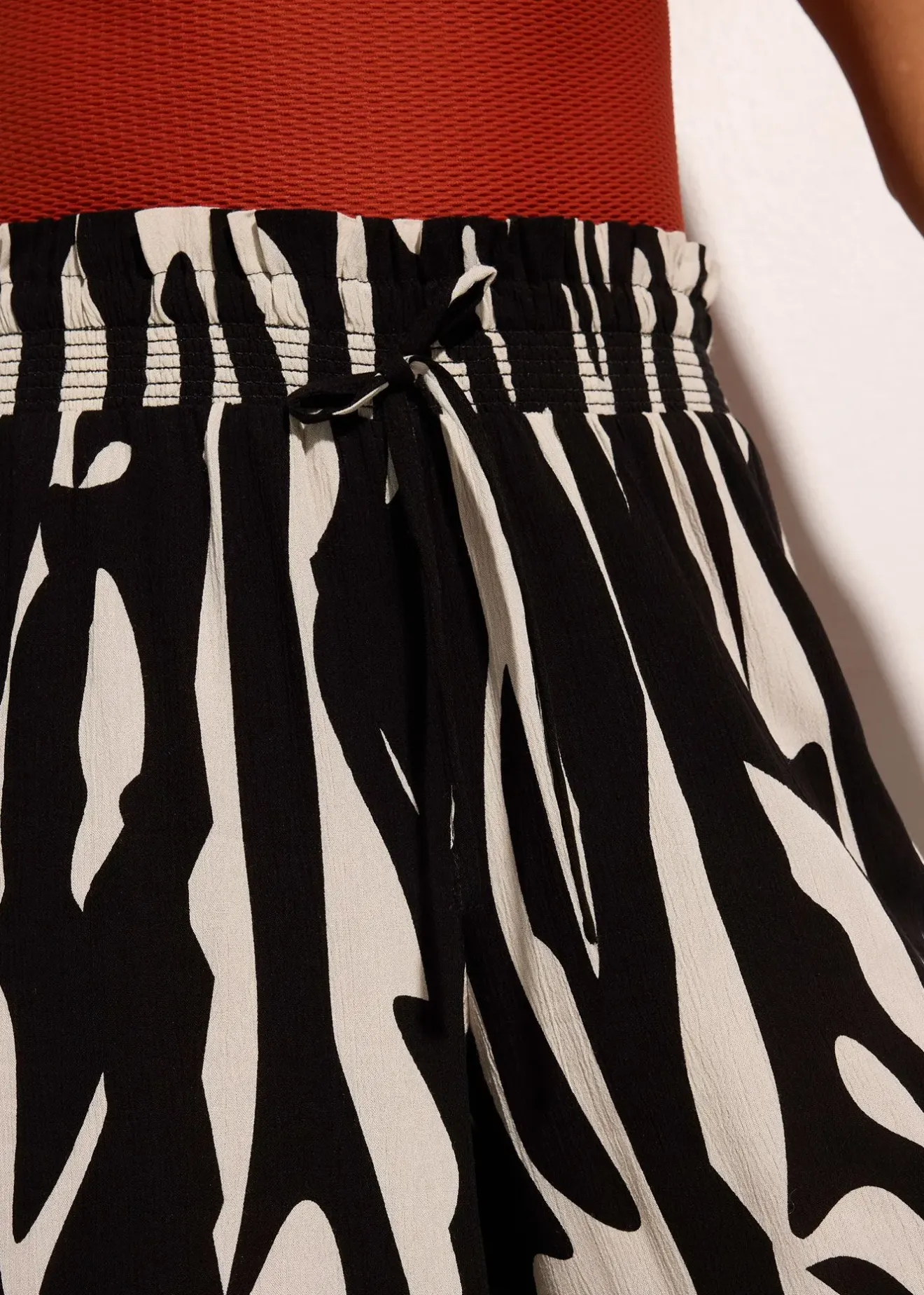 bonprix Pantalon de plage en viscose fluide|Femme Vêtements De Plage|Pantalons