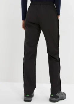 bonprix Pantalon de pluie ultra-léger à taille élastiquée avec zip sur le côté, imperméable|Femme Vêtements De Plein Air|Vêtements De Sport