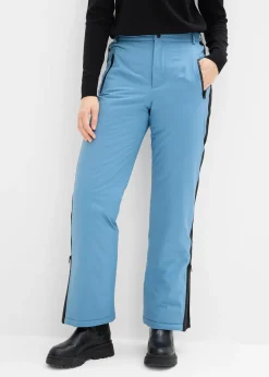 bonprix Pantalon de ski chaudement rembourré avec pare-neige|Femme Vêtements Thermiques|Vêtements De Plein Air