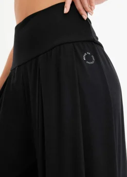 Femme bonprix Vêtements De Sport|Pantalons|Pantalon de sport ample avec taille retroussable