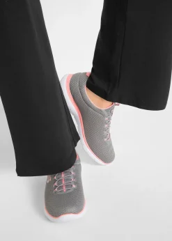 Femme bonprix Vêtements De Sport|Pantalons|Pantalon de sport en coton, jambes évasées