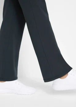 Femme bonprix Vêtements De Sport|Pantalons|Pantalon de sport en coton, jambes évasées