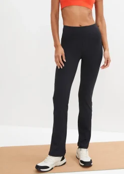 Femme bonprix Vêtements De Sport|Pantalons|Pantalon de sport sculptant avec poche, jambes évasées