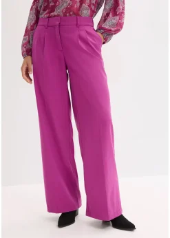 bonprix Pantalon de tailleur à rayures tennis|Femme Pantalons