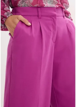 bonprix Pantalon de tailleur à rayures tennis|Femme Pantalons