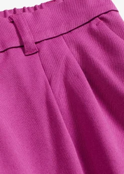 bonprix Pantalon de tailleur à rayures tennis|Femme Pantalons