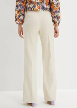 bonprix Pantalon de tailleur, coupe flare|Femme Pantalons