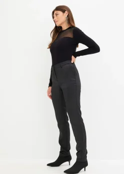 bonprix Pantalon de tailleur en satin|Femme Mode Festive|Pantalons