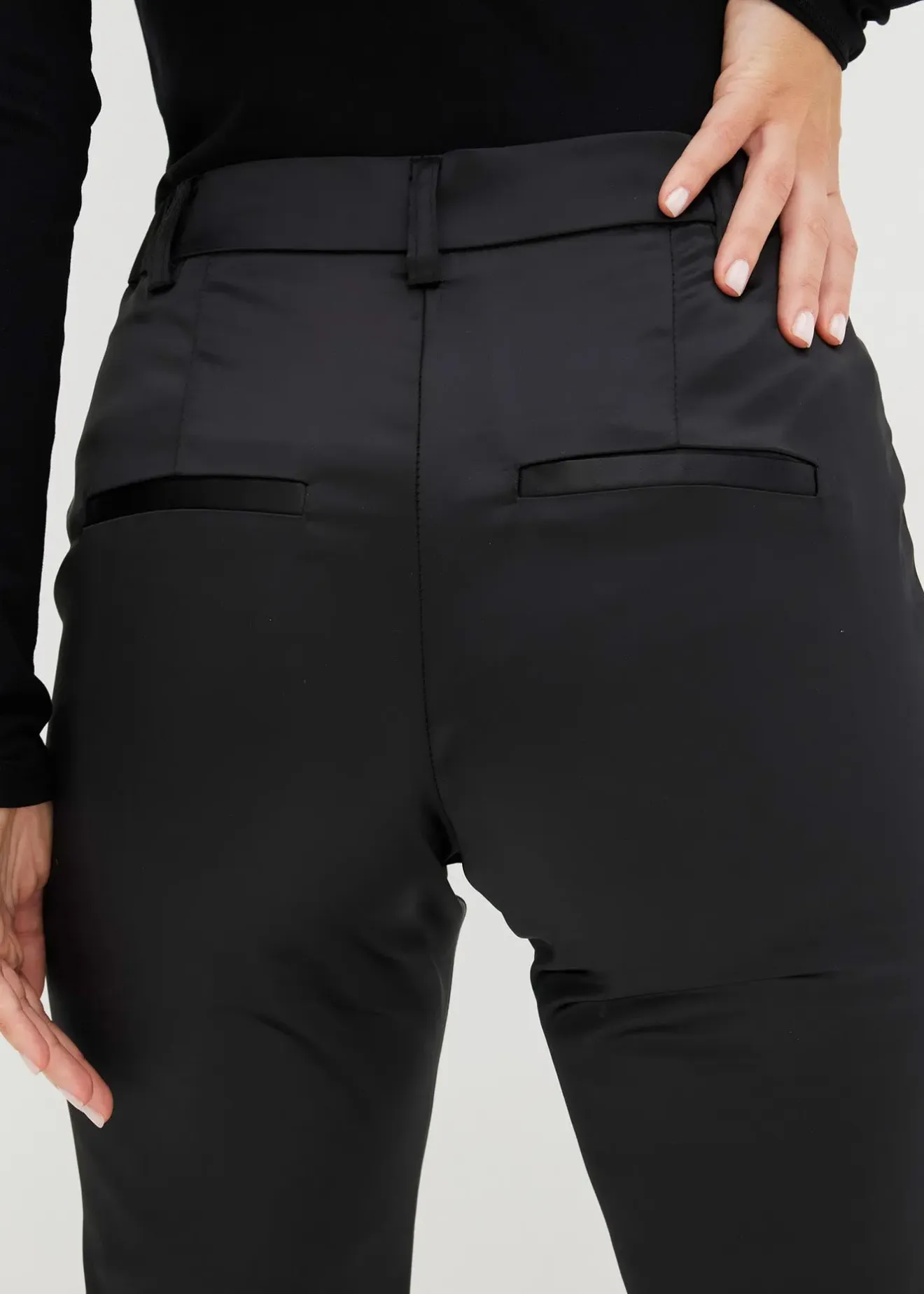 bonprix Pantalon de tailleur en satin|Femme Mode Festive|Pantalons