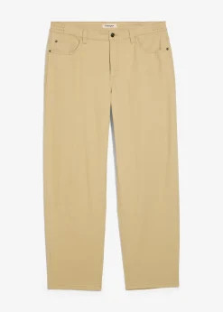 Homme bonprix Pantalons|Pantalon droit en twill à taille élastiquée, loose