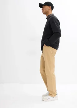 Homme bonprix Pantalons|Pantalon droit et extensible, coupe classique