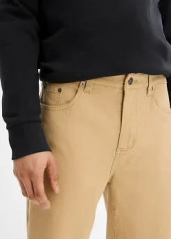 Homme bonprix Pantalons|Pantalon droit et extensible, coupe classique