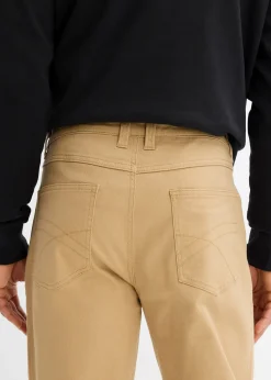 Homme bonprix Pantalons|Pantalon droit et extensible, coupe classique