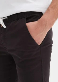 Homme bonprix Pantalons|Pantalon droit regular et extensible à taille élastiquée