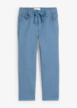 bonprix Pantalon droit taille élastiquée 100% coton, Regular|Enfant Vêtements Enfant|Garçons 2-8 Ans·Jeans & Pantalons