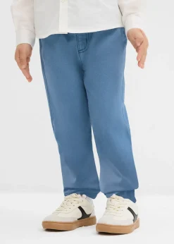 bonprix Pantalon droit taille élastiquée 100% coton, Regular|Enfant Vêtements Enfant|Garçons 2-8 Ans·Jeans & Pantalons