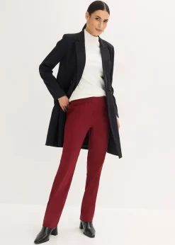 Femme bonprix Tailles Petite|Pantalon en bengaline extensible