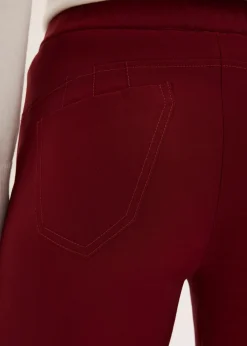 Femme bonprix Tailles Petite|Pantalon en bengaline extensible