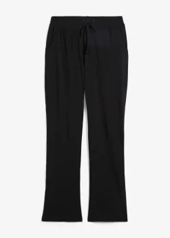 bonprix Pantalon en coton extensible|Femme Basiques|Pantalons