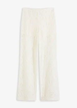 bonprix Pantalon en dentelle|Femme Pantalons