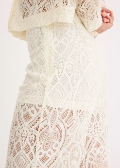 bonprix Pantalon en dentelle|Femme Pantalons