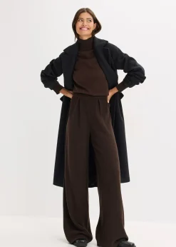 bonprix Pantalon en fine maille|Femme Pantalons