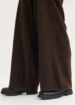 bonprix Pantalon en fine maille|Femme Pantalons