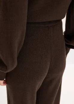 bonprix Pantalon en fine maille|Femme Pantalons